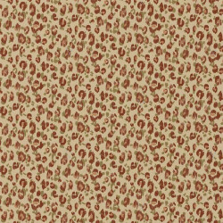 Printed Cotton KARLI Beige / Khaki